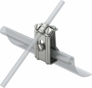 Connection clamp for lightning protection Gutter clamp 5316324