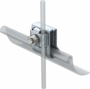 Connection clamp for lightning protection Gutter clamp 5316450