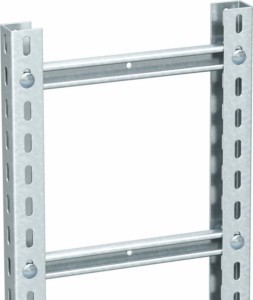 Vertical cable ladder 50 mm 400 mm 3000 mm 6010008