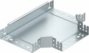 Tee for cable tray 60 mm 200 mm T-piece horizontal 6041324