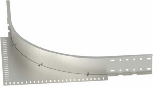 Bend for cable tray Horizontal 90? 500 mm 6098483