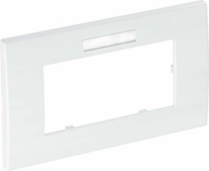 Cover frame for domestic switching devices 2 Horizontal 6119352