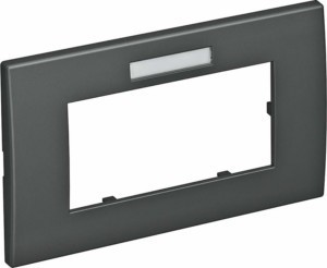 Cover frame for domestic switching devices 2 Horizontal 6119354