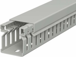 Slotted cable trunking system 30 mm 25 mm 6178005
