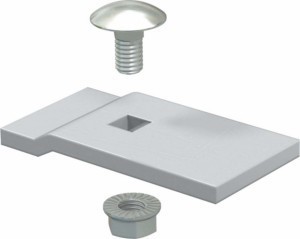 Mounting material for cable support system  6221157