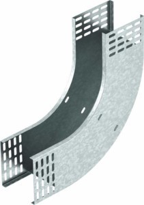 Bend for cable tray Vertically rising 90? 7007322