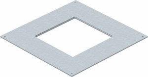 Mounting cover for underfloor draw-in box 250 mm 282 mm 7400459