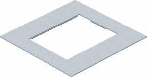 Mounting cover for underfloor draw-in box 250 mm 282 mm 7400463