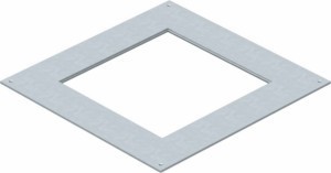 Mounting cover for underfloor draw-in box 350 mm 383 mm 7400513