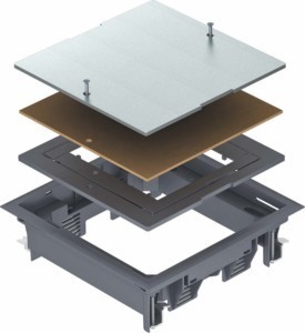 Installation box for underfloor-installation  7406701