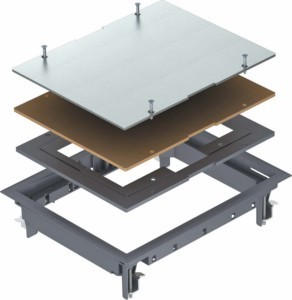 Installation box for underfloor-installation  7406749