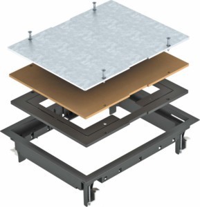 Installation box for underfloor-installation  7406750