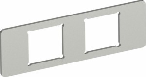 Cover plate for installation units 76.5 mm Device cup 2 7408707