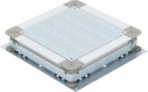 Junction box for underfloor installation 250 mm Square 7410030