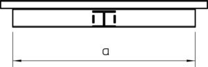 Tee for installation duct  6248187