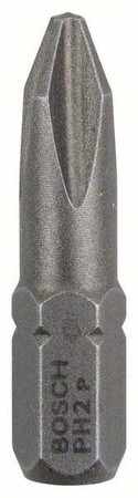 Bit for cross-head screws 1/4 inch Philips 2 2607001511