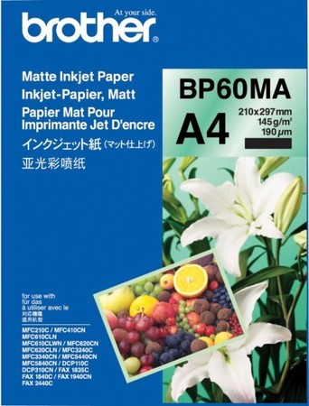 Fax/printer/all-in-one supplies Photo paper BP60MA3