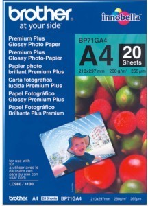 Fax/printer/all-in-one supplies Photo paper BP71GA3