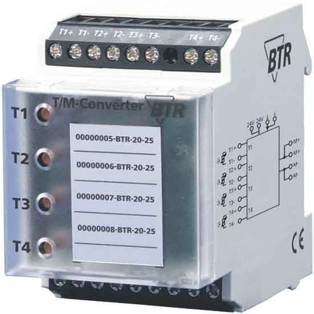 Analogue input for bus system  110562