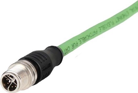 Sensor-actuator patch cord 8 M12 Male (plug) 142M2X10100