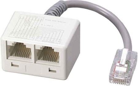 Communications technique adapter RJ45 8(8) Plug 130606480101-E