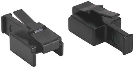 Dust shield for plug connections Black 9005 816719-01-2-I