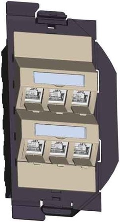 Data communication connection box copper (twisted pair)  1309300