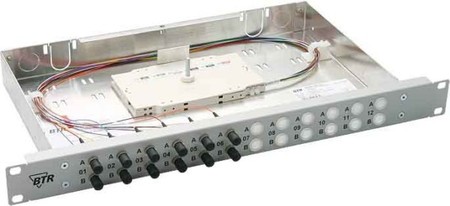 Patch panel fibre optic 24 150252B224-E