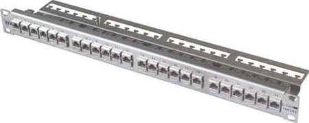 Patch panel copper (twisted pair) 24 24 RJ45 8(8) 130921-E-90