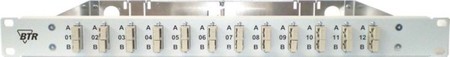 Patch panel fibre optic 12 150250B212-E