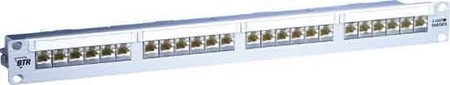 Patch panel copper (twisted pair) 24 24 RJ45 8(8) 130856-E-90