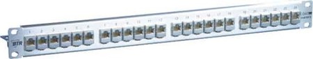 Patch panel copper (twisted pair) 24 24 RJ45 8(8) 130B11P1-E-90