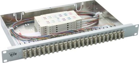 Patch panel fibre optic 24 150250B200-E