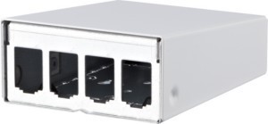 Front panel/patch panel empty (switchgear cabinet)  130861-0402-