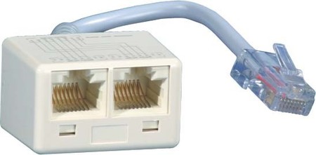 Communications technique adapter RJ45 8(8) Plug 130608480101-E