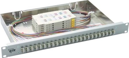 Patch panel fibre optic 24 1502507300-E