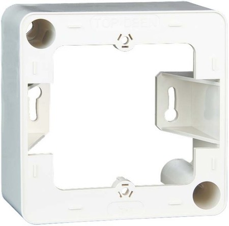 Surface mounted housing for flush mounted switching device  1308