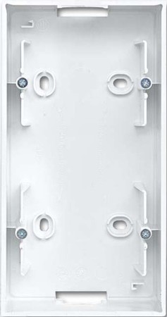 Surface mounted housing for flush mounted switching device  1799