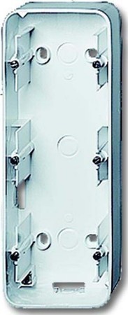 Surface mounted housing for flush mounted switching device  1799