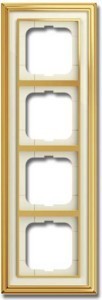 Cover frame for domestic switching devices  1754-0-4636