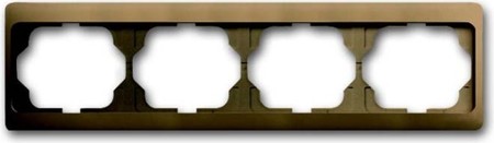 Cover frame for domestic switching devices 4 1754-0-4387