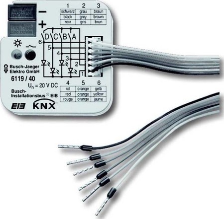 Binary input for bus system  6133-0-0151