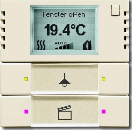 Room temperature controller for bus system  6134-0-0322