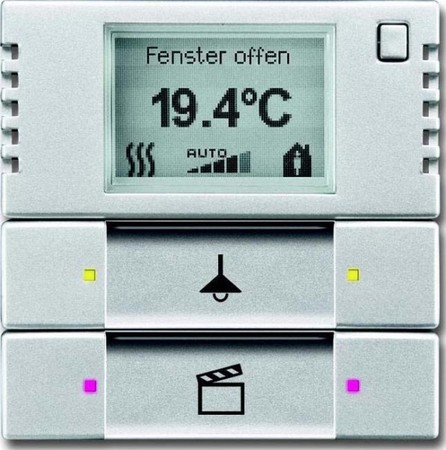 Room temperature controller for bus system  6134-0-0323