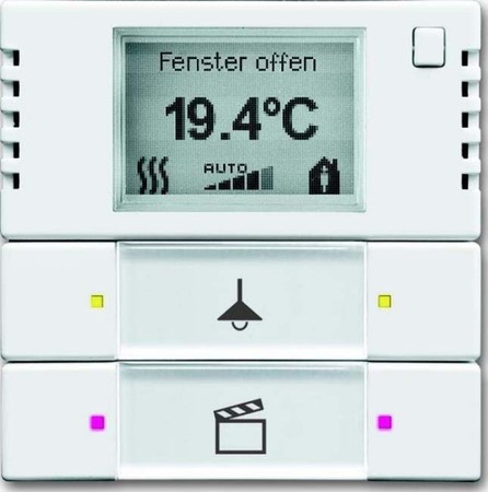 Room temperature controller for bus system  6134-0-0324