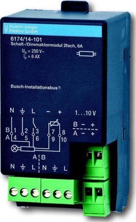 Light control unit for bus system  6151-0-0214