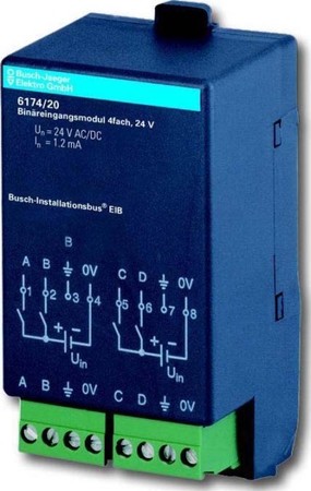 Binary input for bus system  6156-0-0058