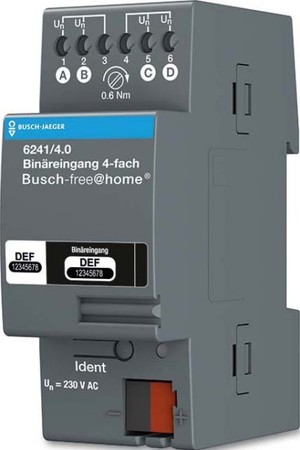 Binary input for bus system  6220-0-0006