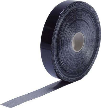 Adhesive tape 25 mm Glass fibre texture Black 223590