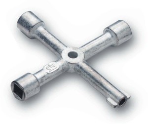 Cross spanner Zinc die-cast 112882